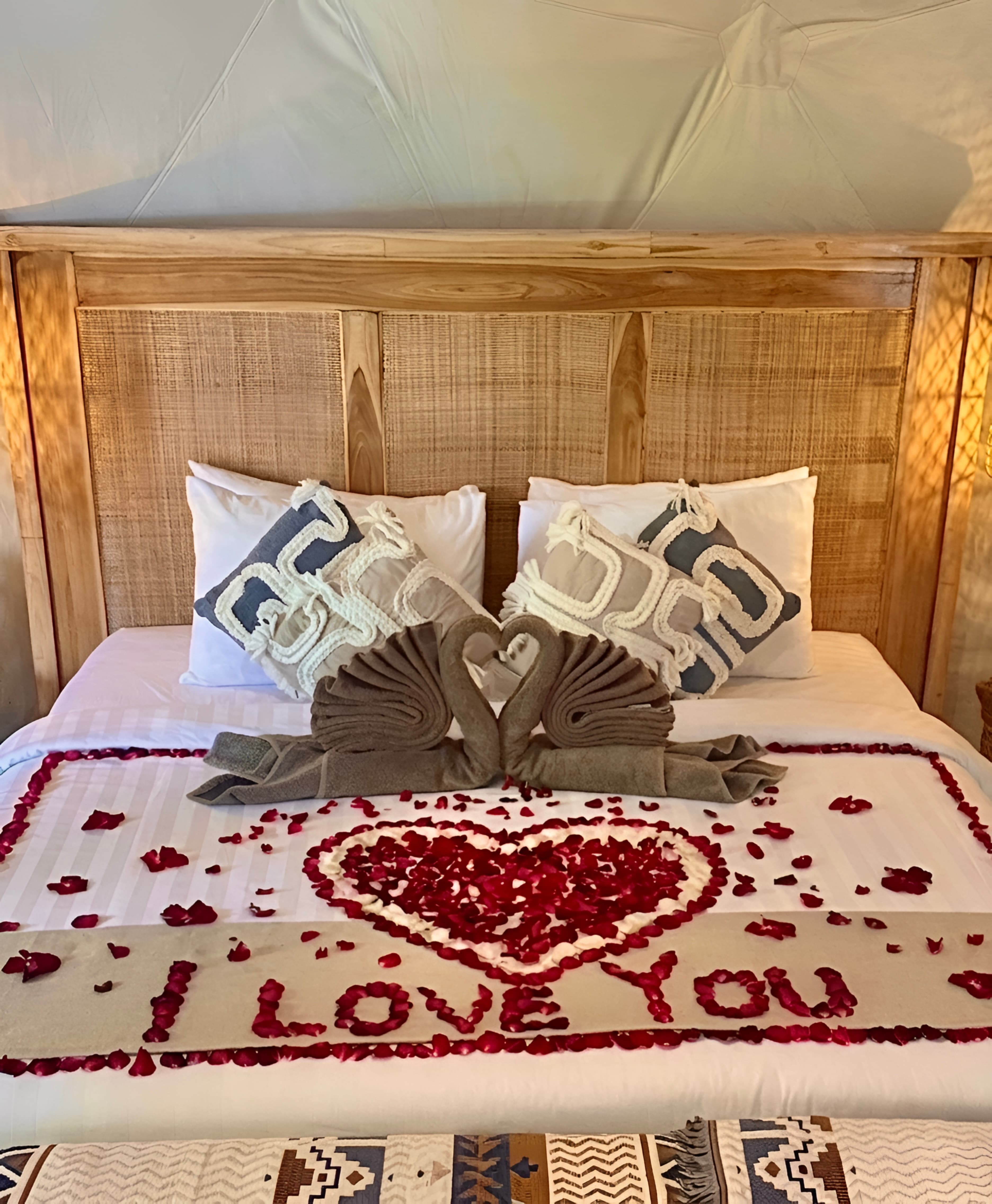 Bed Petals Decor
